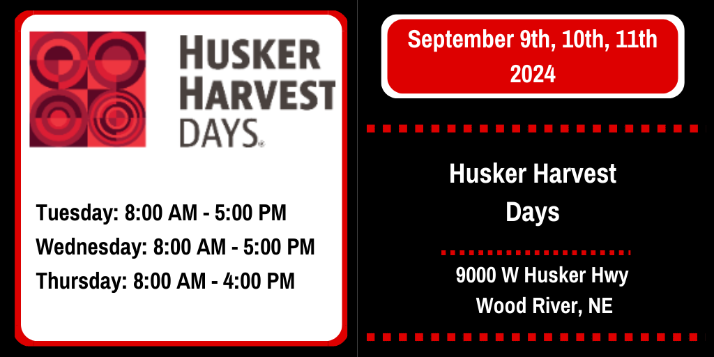 Husker Harvest Days 24